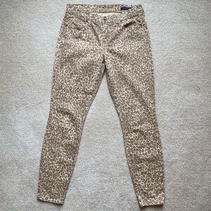 Lucky Brand Animal Print Denim